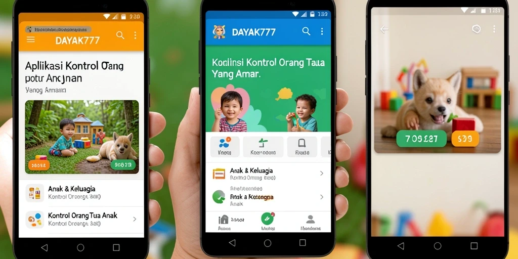 Tampilan antarmuka DAYAK777 yang intuitif dan ramah pengguna.