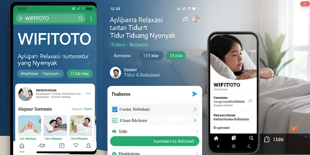 Screenshot WIFITOTO yang memperlihatkan antarmuka relaksasi pengguna.